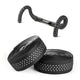Road Bike Handlebar Tapes Made of EVA+PU Professional Road Bicycle Bar Tape Racing Bike Handle Wraps Bicycle Handlebar Grips Cover with End Plugs (White)