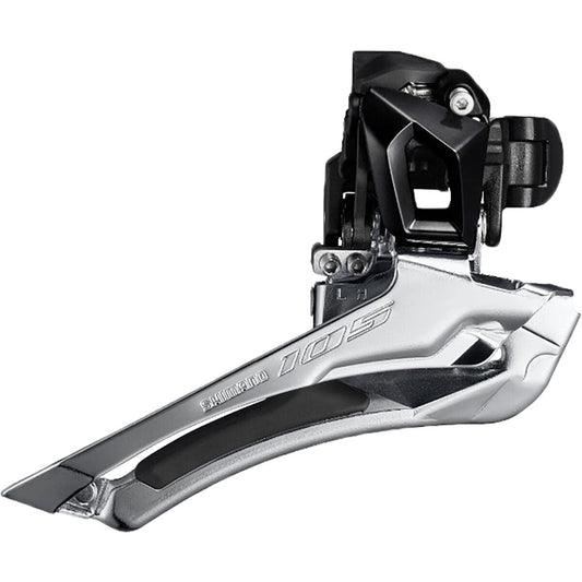 Shimano 105 FD-R7000-L 11-Speed Braze-On Down-Swing Front Derailleur Black