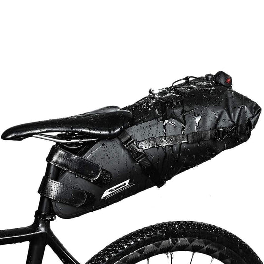 Rhinowalk Waterproof Bicycle Saddle Bag Bike Bag Under seat Bag 10L Rainproof Mountain Road Bike Seat Bag Bicycle Bag Professional Cycling Accessories