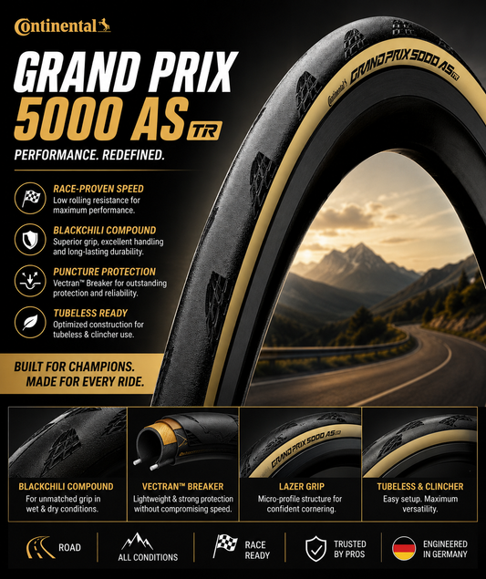 Continental Grand Prix 5000 All-Season 28-622 (700x28C) Tire