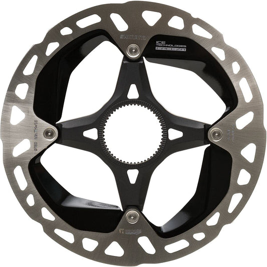 Shimano XTR RT-MT900-S Disc Brake Rotor - 160mm Center Lock Silver/Black