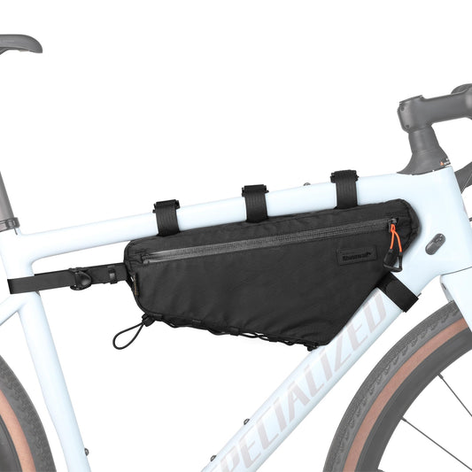 Rhinowalk Bike Frame Bag Bicycle Triangle Bag Under Top Tube Bag Front Storage Pouch Bicycle Touring Bikepacking