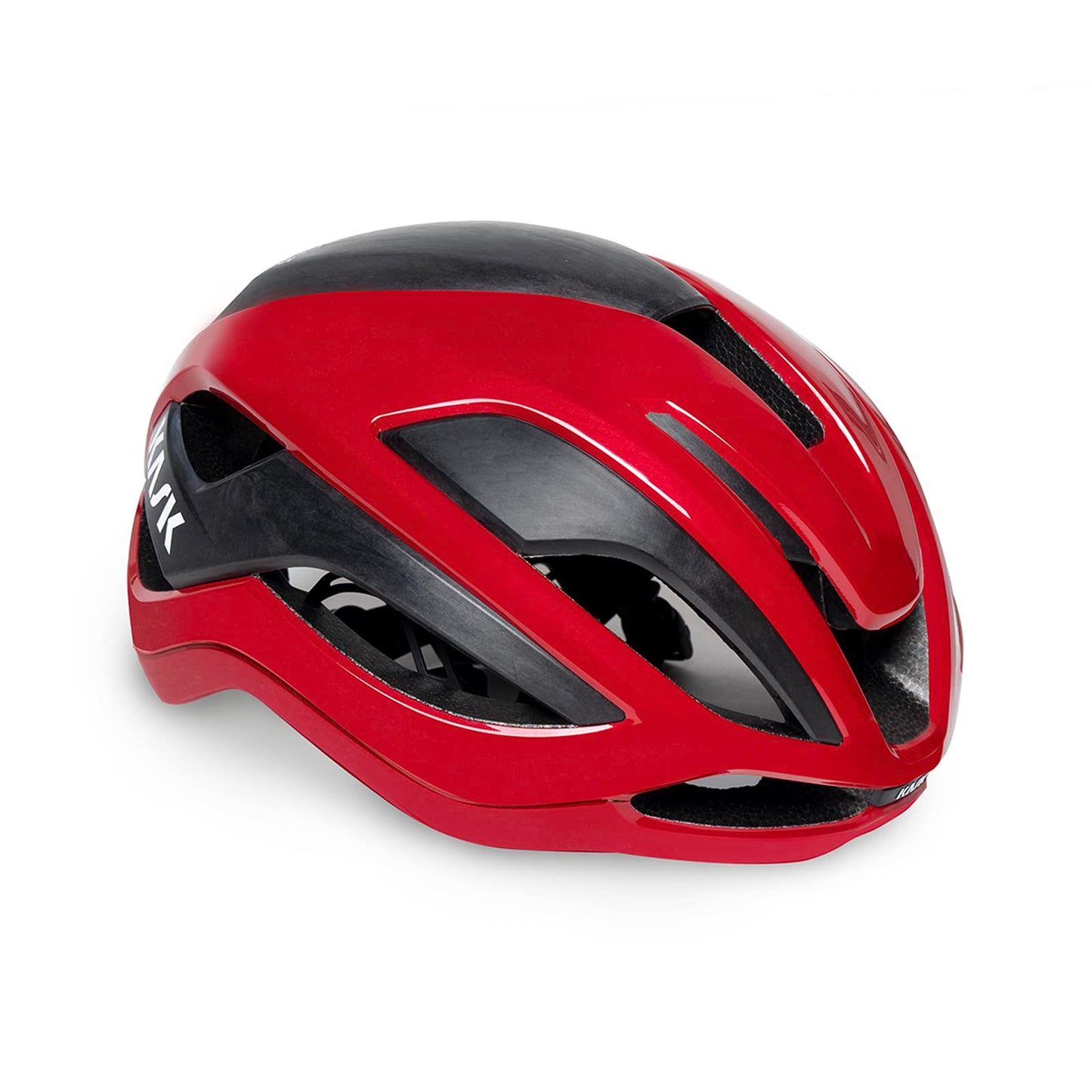 KASK Elemento Bike Helmet I Aerodynamic Road Cycling Gravel & Mountain Biking Cyclocross Cycling Helmet - Red - Large
