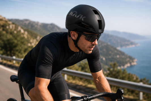 KASK Nirvana AeroTri Helmet - Medium Black Matte