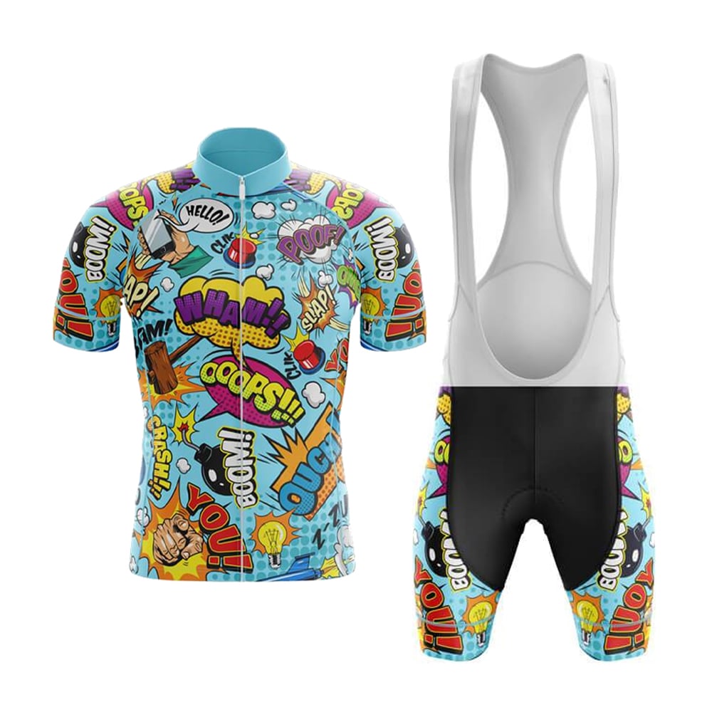 Fashionable Short Sleeve Cycling Bib Suit