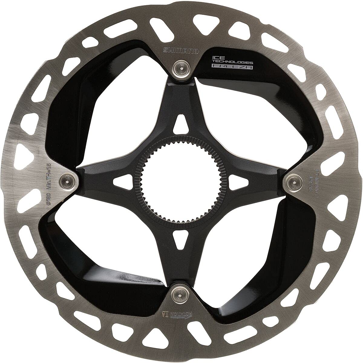 Shimano XTR RT-MT900 160mm Disc Rotor - Center Lock Silver/Black