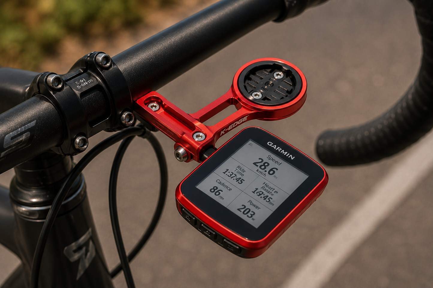 Dymoece Multi-Model Garmin Edge & GoPro Bike Mount