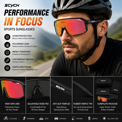 2023 Cycling Sunglasses for Men and Women, Outdoor Sports