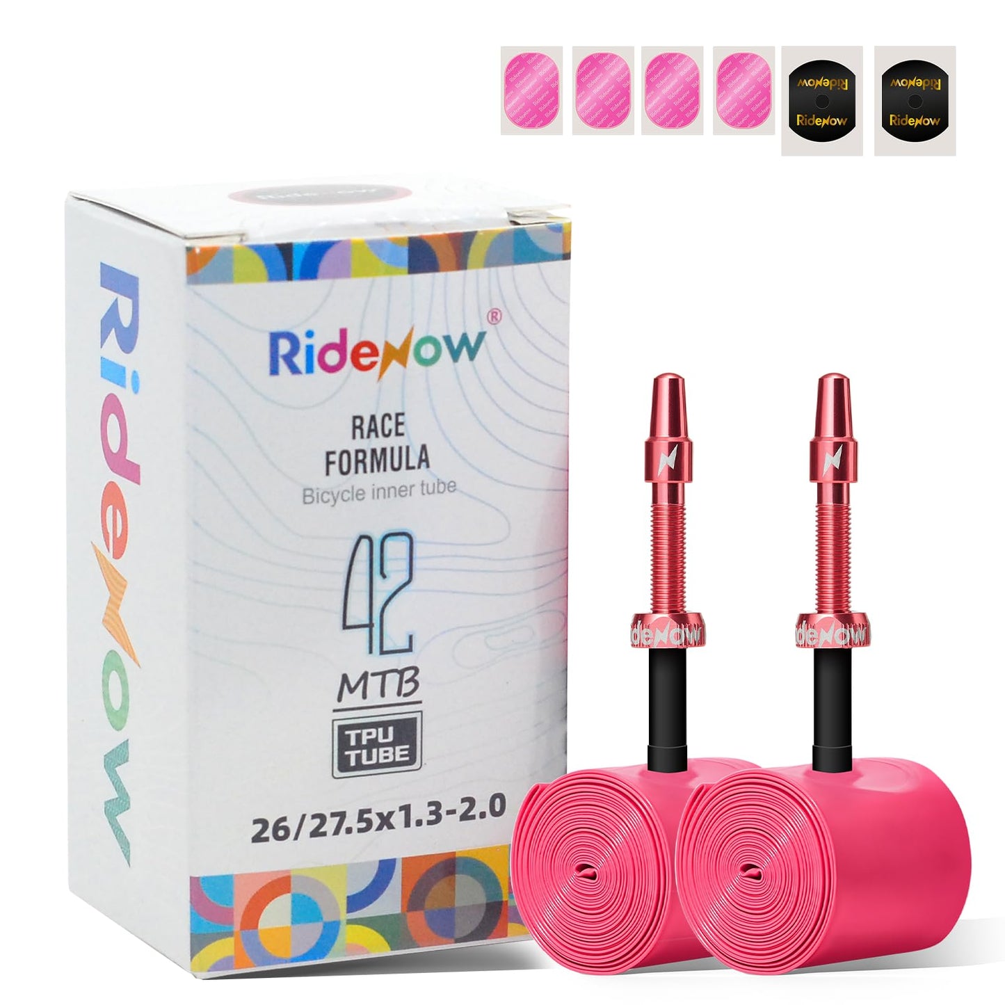 RideNow Ultra-Light TPU MTB Tube Twin-Pack with Presta Valve