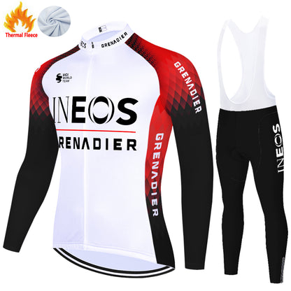 GRENADIER Winter Thermal Fleece Cycling Clothing for Men