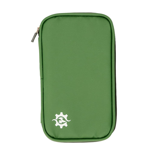 Lumiere & Co. Cycling Wallet Waterproof | Biking Wallet and Cycling Pouch for Jersey | Cycling Phone Wallet for Bicycle with Zipped Pockets (Green Small)