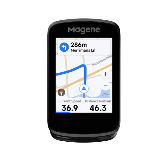 Magene C606 Smart Navigation GPS Bike Computer with Offline Map 2.8-inch Color Touchscreen WiFi & Bluetooth Cycling Computer 11 Languages IPX7 Waterproof