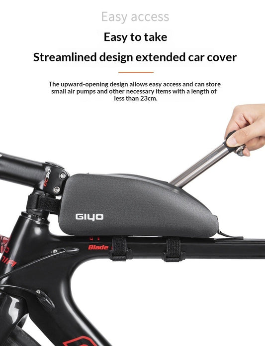 Waterproof Black Portable Bike Frame Bag